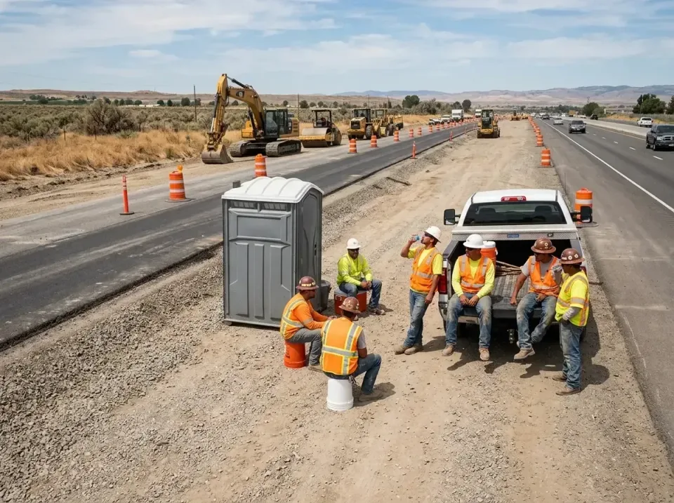 highway-road-construction-crew-007 — frequently asked questions, Porta Potty and Restroom Rentals in Emerson, NJ